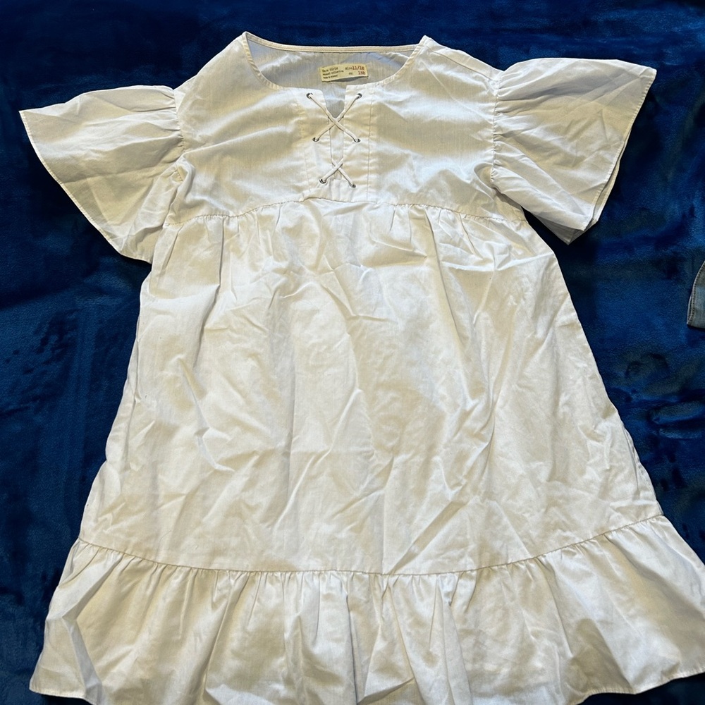 Zara Kids White Dress
